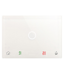 CITITOR CARDURI CU TRANSPONDER - KNX - 12-24Vac 12-32Vcc - MONTARE ÎNCASTRATA - CHORUSMART - ALB Gewiss