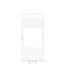 ADAPTOR PENTRU CONECTORI DE DATE CARCASA - TIP SYSTIMAX COMMSCOPE - 1 MODUL - ALB SATINAT - CHORUSMART Gewiss