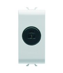 PRIZA AUDIO SI VIDEO - PENTRU DIFUZOR - 1 MODUL - ALB SATINAT - CHORUSMART Gewiss