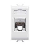 PRIZA RJ45 - CATEGORIA 5e - FTP - 1 MODUL - ALB SATINAT - CHORUSMART Gewiss