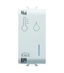 SENZOR DE UMIDITATE/TEMPERATURA - KNX - 1 MODUL - ALB SATINAT - CHORUSMART Gewiss
