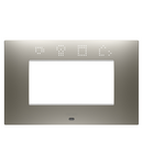 PLACA INTELIGENTA EGO - IN TEHNOPOLIMER VOPSIT - 4 MODULE - OTEL - CHORUSMART Gewiss
