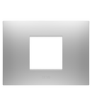 PLACA EGO - IN TEHNOPOLIMER VOPSIT - 2 MODULE - GRI MAGNETIC - CHORUSMART Gewiss