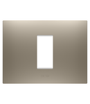 PLACA EGO - IN TEHNOPOLIMER VOPSIT - 1 MODUL - BRONZ DESCHIS - CHORUSMART Gewiss