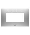PLACA EGO SMART - IN TEHNOPOLIMER VOPSIT - 4 MODULE - GRI MAGNETIC - CHORUSMART Gewiss