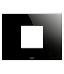 PLACA DE GHEATA - ÎN STICLA - 2 MODULE - NEGRU - CHORUSMART Gewiss