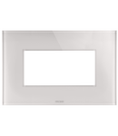 PLACA ICE - IN GLASS - 4 MODULE - BEJ NATURAL - CHORUSMART Gewiss