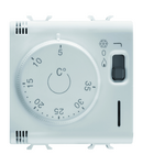 TERMOSTAT - 230V c.a. 50/60Hz - 2 MODULE - ALB SATINAT - CHORUSMART Gewiss