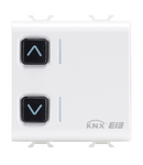 SERVOMOTOR PENTRU RULOURI - 1 CANAL - 6A - KNX - 2 MODULE - ALB SATINAT - CHORUSMART Gewiss