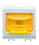 LAMPA INDICATOARE PROEMINENTA - 12V c.a./c.c. / 230V c.a. 50/60 Hz - CHIHLIMBAR - 2 MODULE - ALB SATINAT - CHORUSMART Gewiss