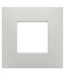 PLACA INTERNATIONALA EGO - ÎN TEHNOPOLIMER - 2 MODULE - ARGILA - CHORUSMART Gewiss