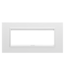 PLACA DE LUX - IN TECHNOPOLYMER - 6 MODULE - ALB MONOCROM - CHORUSMART Gewiss