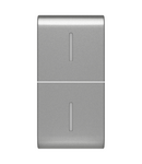 BUTON ÎNLOCUIBIL PENTRU COMENZI AXIALE - CU 2 DIFUZOARE - 1 MODUL - TITAN - CHORUSMART Gewiss