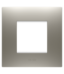 PLACA INTERNATIONALA EGO - IN TEHNOPOLIMER VOPSIT - 2 MODULE - OTEL - CHORUSMART Gewiss