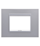 PLACA LUX - IN TECHNOPOLYMER - 3 MODULE - TITAN MONOCROM - CHORUSMART Gewiss