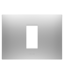PLACA EGO - IN TEHNOPOLIMER VOPSIT - 1 MODUL - GRI MAGNETIC - CHORUSMART Gewiss