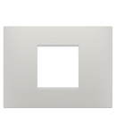 PLACA EGO - ÎN TEHNOPOLIMER - 2 MODULE - ARGILA - CHORUSMART Gewiss