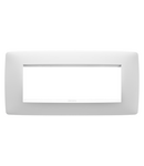 O PLACA - DIN TEHNOPOLIMER VOPSIT - 6 MODULE - ALB SATINAT - CHORUSMART Gewiss