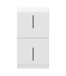 BUTON ÎNLOCUIBIL PENTRU BUTON ECO CONNECTED - 1 MODUL - ALB SATINAT - CHORUSMART Gewiss