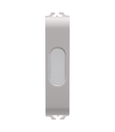 LAMPA INDICATOARE SIMPLA - OPAL - 1/2 MODUL - BEJ SATINAT NATURAL - CHORUSMART Gewiss