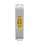 LAMPA INDICATOARE SIMPLA - CHIHLIMBAR - 1/2 MODUL - BEJ SATINAT NATURAL - CHORUSMART Gewiss