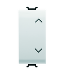 BUTON ELECTRONIC SOFT-CLICK - DUBLU - PENTRU INTERFETE CONTACTE MAGISTRALA - 1P 2NO/NC FARA POTENTIAL - 1 MODUL - ALB SATINAT - CHORUSMART Gewiss