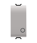 BUTON 2P 250V ac - NO 16A - BUTON NEUTRU - SIMBOL 0 - 1 MODUL - BEJ SATINAT NATURAL - CHORUSMART Gewiss