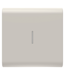 BUTON ÎNLOCUIBIL PENTRU COMENZI AXIALE - CU DIFUZOR - 2 MODULE - SATIN BEJ NATURAL - CHORUSMART Gewiss