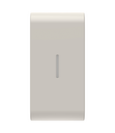 BUTON ÎNLOCUIBIL PENTRU COMENZI AXIALE - CU DIFUZOR - 1 MODUL - SATIN BEJ NATURAL - CHORUSMART Gewiss