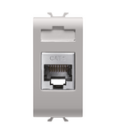 PRIZA RJ45 - CATEGORIA 6 - FTP - 1 MODUL - BEJ SATINAT NATURAL - CHORUSMART Gewiss