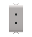PRIZA SELV - 2P 6A 24V - 1 MODUL - BEJ SATINAT NATURAL - CHORUSMART Gewiss
