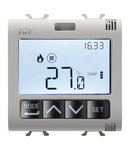 TERMOSTAT CU MANAGEMENT UMIDITATE - KNX - 2 MODULE - BEJ NATURAL - CHORUSMART Gewiss