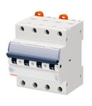 ÎNTRERUPATOR MINIATURAL - MT 100- 4P CARACTERISTICA C 10A - 4 MODULE Gewiss