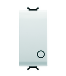 BUTON 2P 250V ac - NO 16A - BUTON NEUTRU - SIMBOL 0 - 1 MODUL - ALB SATINAT - CHORUSMART Gewiss