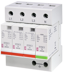 ETITEC V T2 ETITEC V T2 255/20 3+1   20 Ka Descarcator supratensiune T2 pentru instalatii electrice trifazate Eti