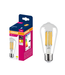 Miniatură Bec LED Ledvance (Osram)  LED Edison 120 Filament 13 W 2700 K Clear E27, 1900 lm, 300°, transparent - imaginea 3