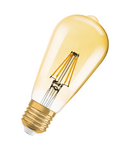 Bec LED Ledvance (Osram)  LED Edison 33 Filament 4,2 W 2400 K Gold E27, 380 lm, 300°, auriu LEDVANCE