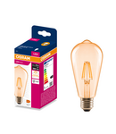 Miniatură Bec LED Ledvance (Osram)  LED Edison 33 Filament 4,2 W 2400 K Gold E27, 380 lm, 300°, auriu - imaginea 3