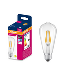 Miniatură Bec LED Ledvance (Osram)  LED Edison 75 Filament 7,5 W 4000 K Clear E27, 1055 lm, 300°, transparent - imaginea 3