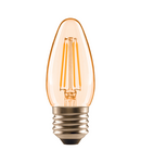 Bec LED Ledvance (Osram)  LED Classic B 20 Filament 2,5 W 2400 K Gold E27, 200 lm, 300°, auriu LEDVANCE