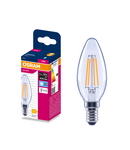 Miniatură Bec LED Ledvance (Osram)  LED Classic B 40 Filament 4,2 W 4000 K Clear E14, 470 lm, 300°, transparent - imaginea 3