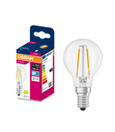 Miniatură Bec LED Ledvance (Osram)  LED Classic P 25 Filament 1,8 W 4000 K Clear E14, 250 lm, 300°, transparent - imaginea 3