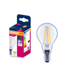 Miniatură Bec LED Ledvance (Osram)  LED Classic P 40 Filament 4,2 W 4000 K Clear E14, 470 lm, 300°, transparent - imaginea 3