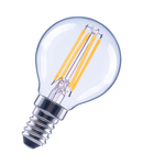 Bec LED Ledvance (Osram)  LED Classic P 40 Filament 4,2 W 2700 K Clear E14, 470 lm, 300°, transparent LEDVANCE
