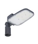 Corp de iluminat stradal LED LEDVANCE SL AREA MD V 65 W 727 RV20ST GY, 8450 lm, 2700 K, IP66, 58°x160°, gri LEDVANCE