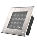 Corp de iluminat LED încastrat în sol Ledvance (Osram)  Inground Square 18 W 840 SYM45 BK, 1440 lm, 4000 K, IP67, 45°, negru LEDVANCE