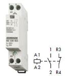 Contactor bipolar 20A 1ND+1NI 24V Schrack 