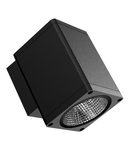 Spot LED LEDVANCE Spot Square 6 W 840 SYM40 BK, 480 lm, 4000 K, IP65, 40°, negru LEDVANCE