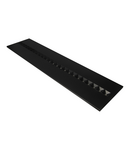 Panou LED LEDVANCE PANEL LOUVER 1200 V 27,5 W 840 U16 BK DALI, 4000 lm, 4000 K, IP20, 80°, negru, dimabil LEDVANCE