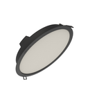Downlight LED LEDVANCE DL IP44 DN DN 215 30 W 865 3450 lm BK, 6500 K, 100°, negru LEDVANCE